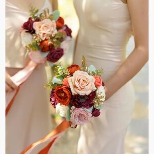 1 Fall bridesmaid bouquet- Ling’s Moment